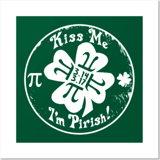 Epic Pi Day and St. Patrick's Day 2 in 1 Posters and Art